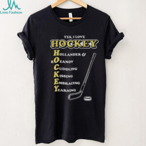 Yes I love hockey Acronym Hollander Rozanov Cuddling Kissing Embracing Yearning shirt Yes I love hockey Acronym Hollander Rozanov Cuddling Kissing Embracing Yearning shirt
