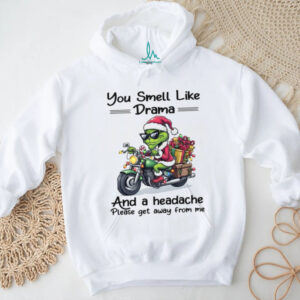 You Smell Like Drama And A Headache Please Get Away From Me T Shirt