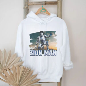 Zion Man Iron Man Jewish parody shirt
