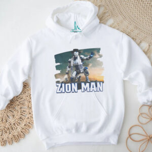 Zion Man Iron Man Jewish parody shirt