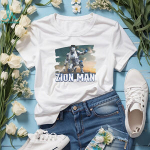 Zion Man Iron Man Jewish parody shirt