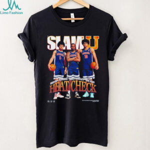 SlamU Heat Check Basketball T Shirt Brayden Burries & Jaden Bradley Sports Tee