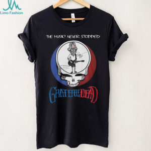Bob Weir Grateful Dead The Music Never Stopped Tribute T Shirt