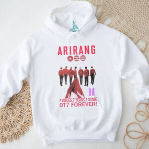 Bts Arirang 7 Voices 7 Years Ot7 Forever Kpop Shirt