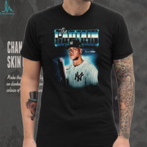 Aaron Judge The Captain New York Yankees T Shirt