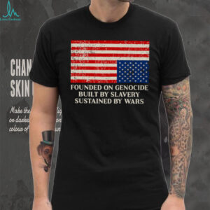 American Flag Distressed Social Justice Message Shirt