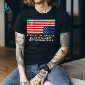 American Flag Distressed Social Justice Message Shirt