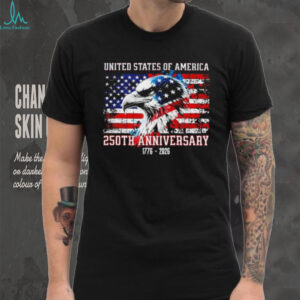 American Independence 1776–2026 Patriotic Eagle 250th Anniversary flag shirt
