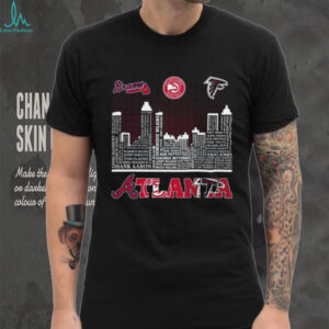 Atlanta Sports Legends Skyline T Shirt