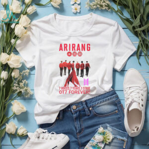 BTS Arirang World Tour 2026 T Shirt 7 Voices 1 Stage OT7 Forever Signatures