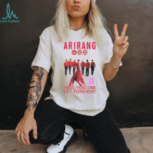 BTS Arirang World Tour 2026 T Shirt 7 Voices 1 Stage OT7 Forever Signatures