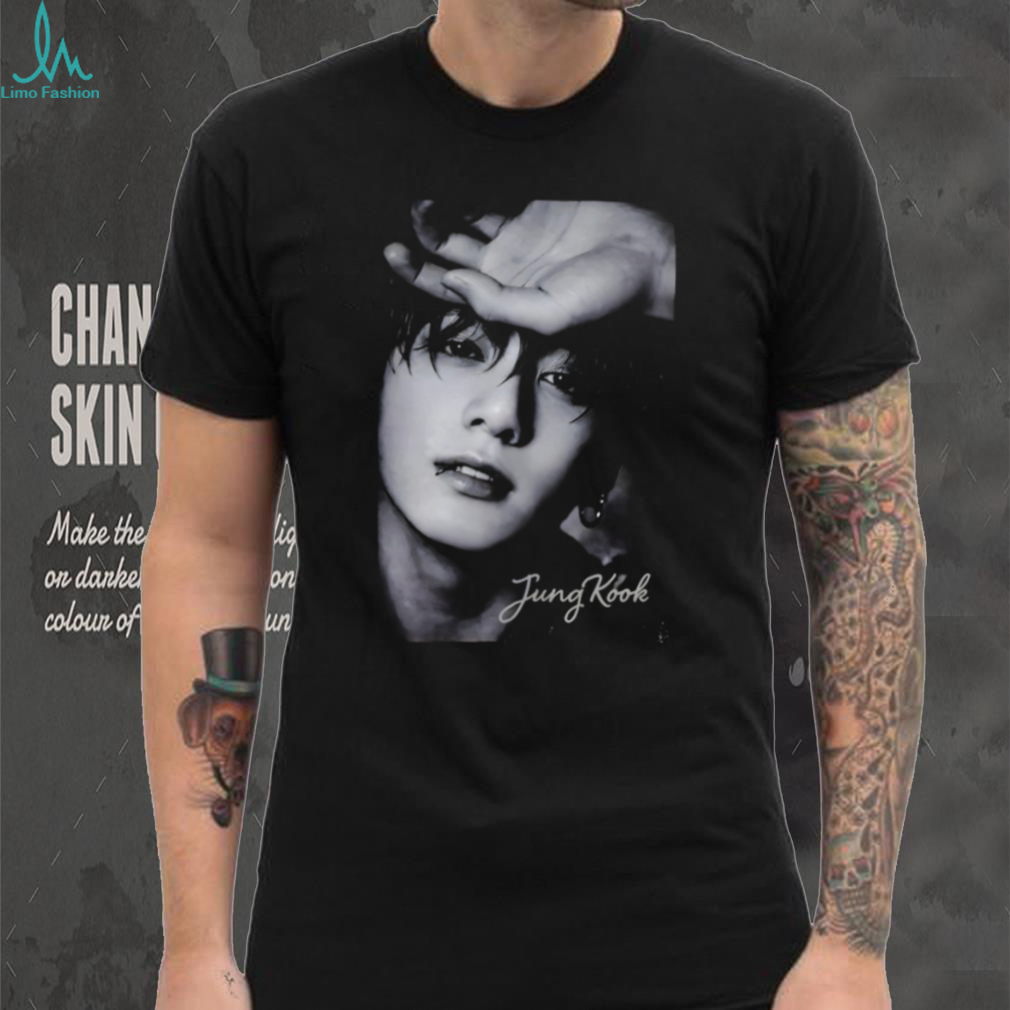 BTS Jungkook K Pop Aesthetic Portrait Graphic T Shirt BTS Jungkook K Pop Aesthetic Portrait Graphic T Shirt