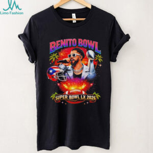 Bad Bunny Benito Bowl Half Time Show Game Day Super Bowl LX 2026 t shirt