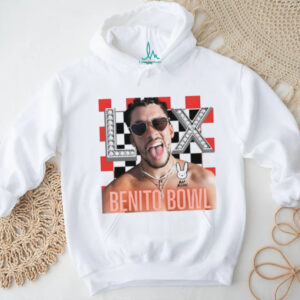 Bad Bunny Benito Bowl LX Heart Sunglasses Graphic T Shirt