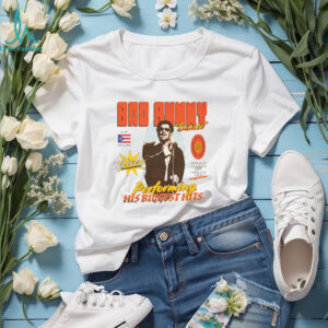 Bad Bunny Benito Vintage 90s Style Concert Performance T Shirt