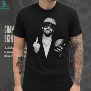 Bad Bunny middle finger Hip Hop Football Latin music inspired vintage shirt