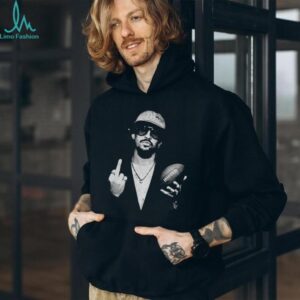 Bad Bunny middle finger Hip Hop Football Latin music inspired vintage shirt