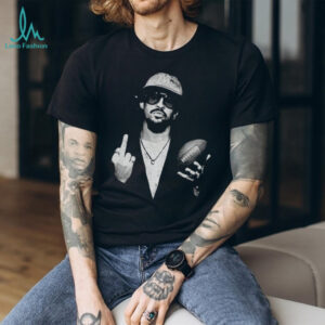 Bad Bunny middle finger Hip Hop Football Latin music inspired vintage shirt