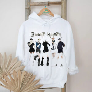 Baddie Kaisen Funny Anime Parody Characters in Skirts T Shirt