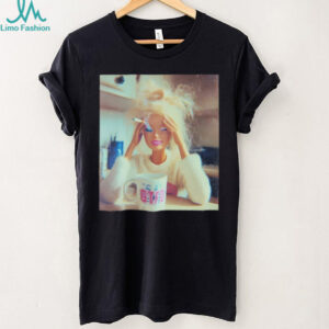 Barbie Smoking Distressed Doll Face Meme shirt
