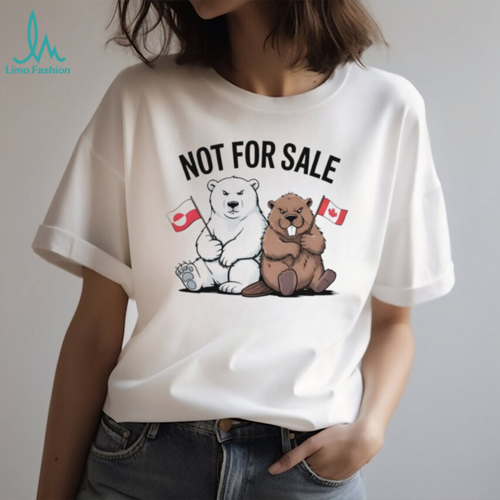 Bear and Beaver Canada and Greenland is not for sale anti Maga shirt Bear and Beaver Canada and Greenland is not for sale anti Maga shirt