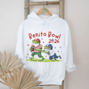 Benito Bowl 2026 Funny Football Frogs Puerto Rico Flag T Shirt