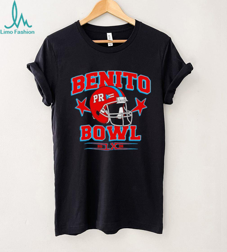 Benito Bowl 2026 Puerto Rico Football helmet shirt Benito Bowl 2026 Puerto Rico Football helmet shirt