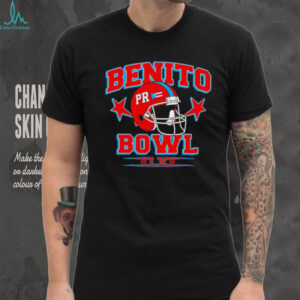 Benito Bowl 2026 Puerto Rico Football helmet shirt