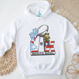 Benito Bowl Super Bowl LX Bad Bunny Puerto Rico Flag Trophy Tee