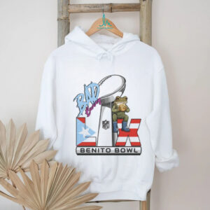 Benito Bowl Super Bowl LX Bad Bunny Puerto Rico Flag Trophy Tee