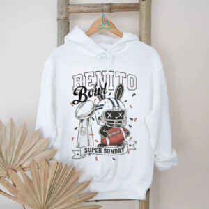 Benito Bowl Super Sunday Bad Bunny Football Mascot T Shirt