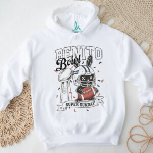 Benito Bowl Super Sunday Bad Bunny Football Mascot T Shirt