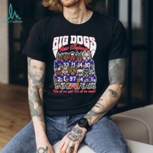 Big Dogs of New England Patriots Football Fan T Shirt