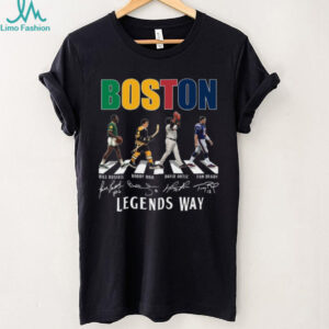 Bill Russell, Bobby Orr, David Ortiz, Tom Brady Boston T Shirt