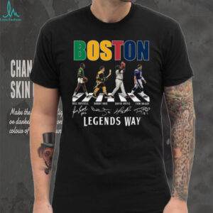 Bill Russell, Bobby Orr, David Ortiz, Tom Brady Boston T Shirt