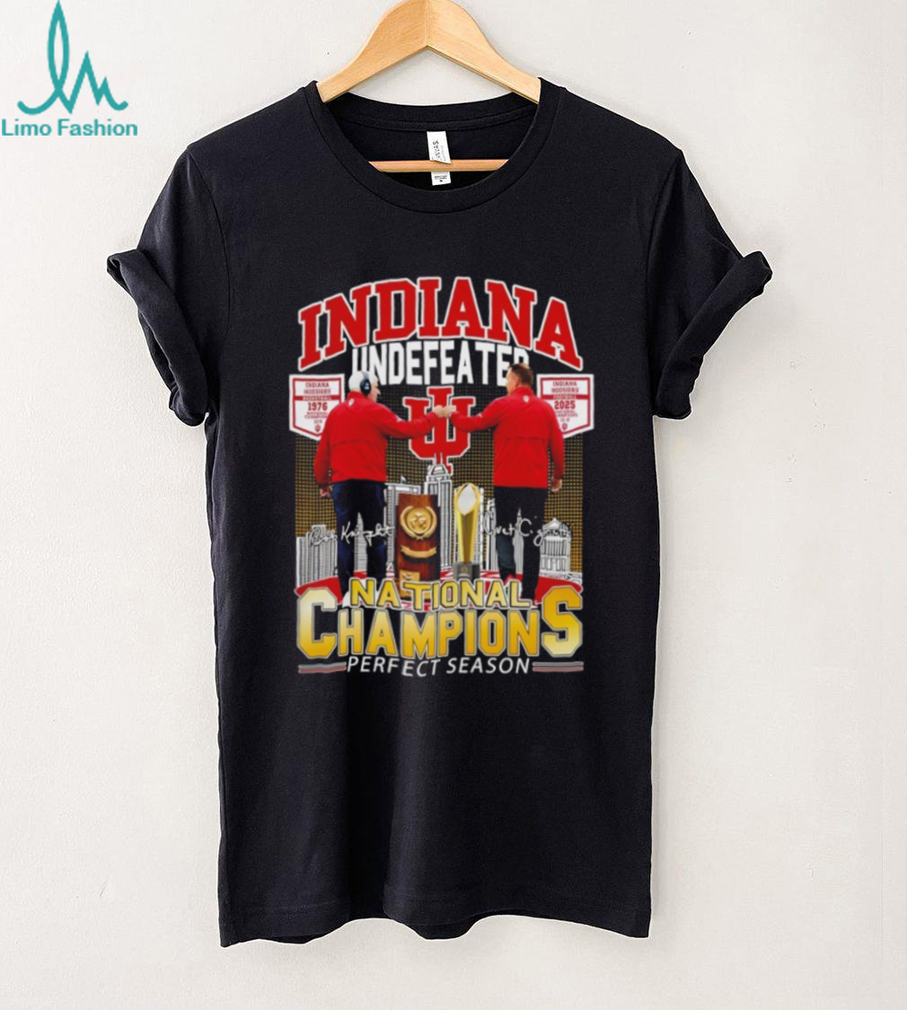 Bob Knight vs Curt Cignetti Indiana Hoosiers Football Undefeated National Champions Perfect Season shirt Bob Knight vs Curt Cignetti Indiana Hoosiers Football Undefeated National Champions Perfect Season shirt