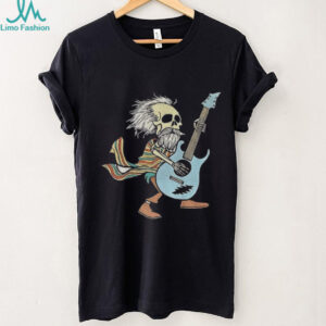 Bob Weir Skeleton playing guitar Grateful Dead shirt