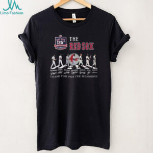 Boston Red Sox 125th Anniversary Commemorative T Shirt