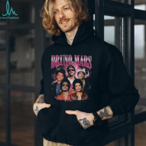 Bruno Mars Pop Music concert graphic Valentines Day shirt