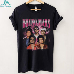 Bruno Mars Pop Music concert graphic Valentines Day shirt