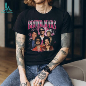 Bruno Mars Pop Music concert graphic Valentines Day shirt