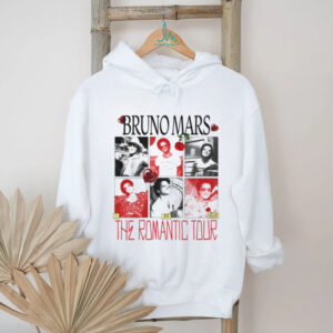 Bruno Mars The Romantic Tour Pop Music graphic shirt