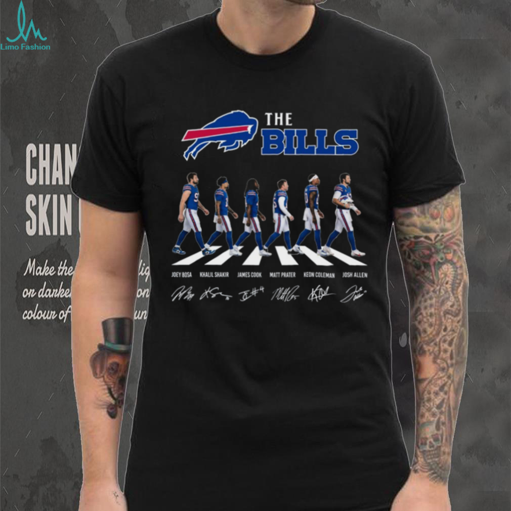 Buffalo Bills ‘Abbey Road’ Signature T Shirt Buffalo Bills ‘Abbey Road’ Signature T Shirt