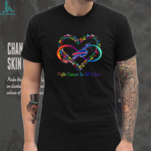 Buffalo Bills 'Fight Cancer In All Colors' Awareness T Shirt