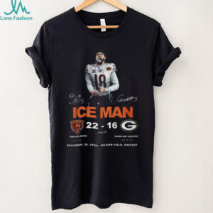 Caleb Williams Ice Man Chicago Bears vs Green Bay Packers Scoreboard T Shirt Caleb Williams Ice Man Chicago Bears vs Green Bay Packers Scoreboard T Shirt