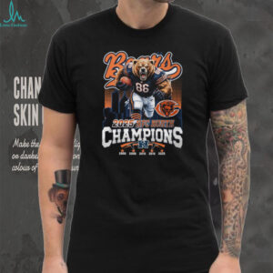Chicago Bears 2025 NFC North Champions Conquer T Shirt