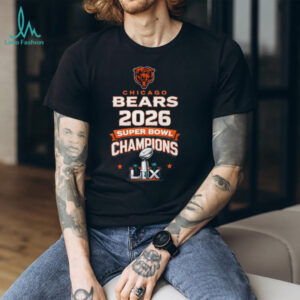 Chicago Bears 2026 Super Bowl LX Champions Shirt