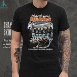 Chicago Bears Legends Thank You Bears Great Season T Shirt