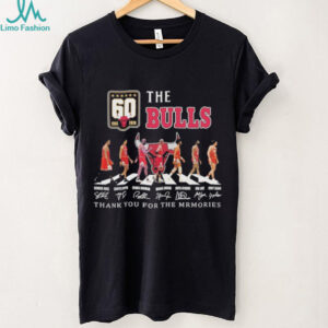 Chicago Bulls 60th Anniversary Legends Abbey Road Tribute Tee