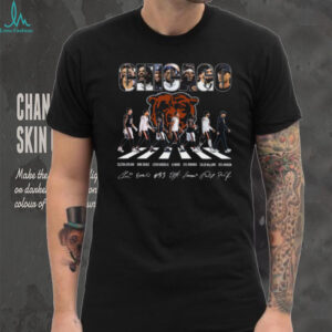 Chicago Football Abbey Road Parody T Shirt